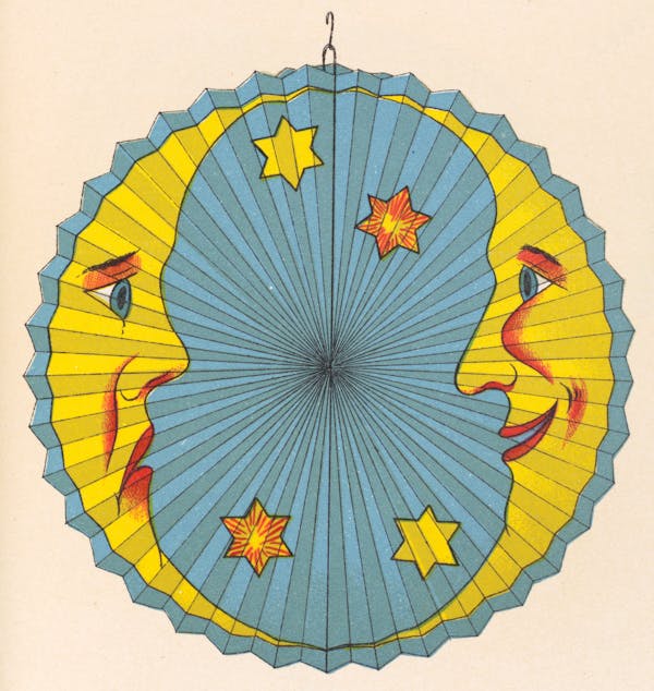 Illustration from paper lantern catalogue