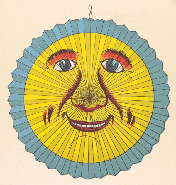 Illustration from paper lantern catalogue
