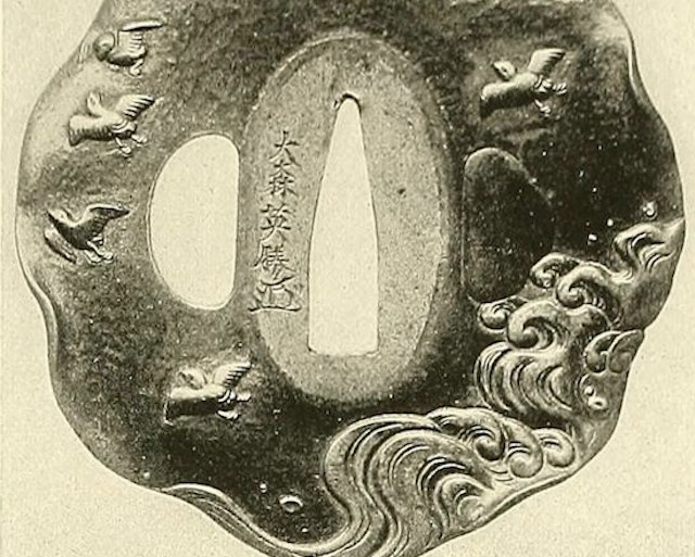 Photographs of Japanese Sword Guards (1916)