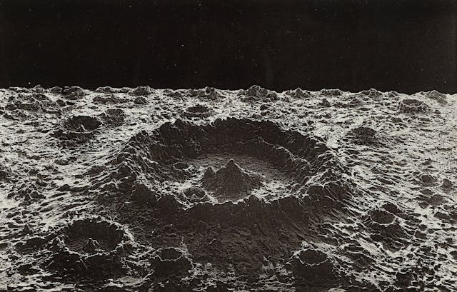 Photographs of (models of) the moon (1874)