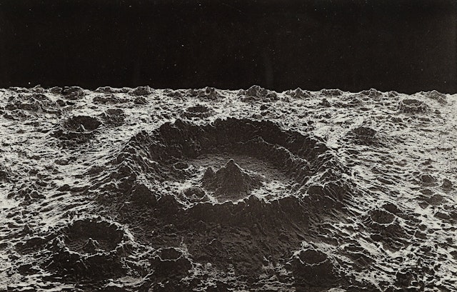 Photographs of (models of) the moon (1874)