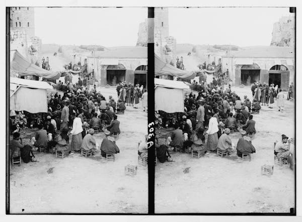 Photograph of Palestinian life