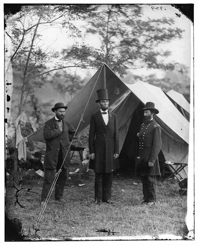 Photograph of three men