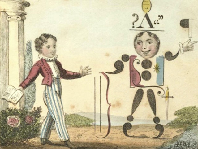 *Punctuation Personified* (1824)