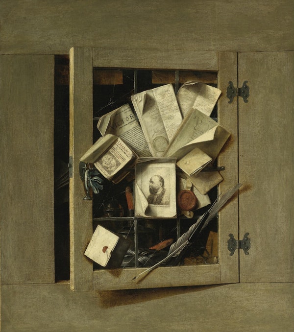 Cornelis Norbertus Gijsbrechts trompe l'oeil