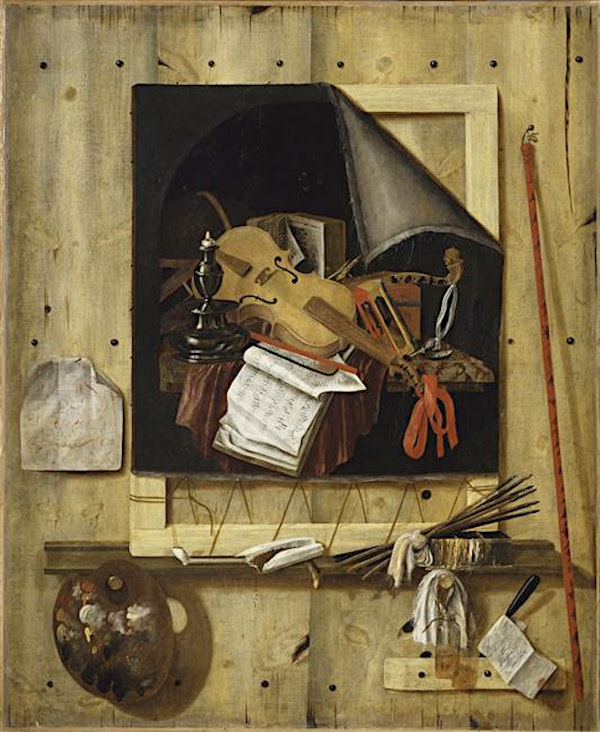 Cornelis Norbertus Gijsbrechts trompe l'oeil