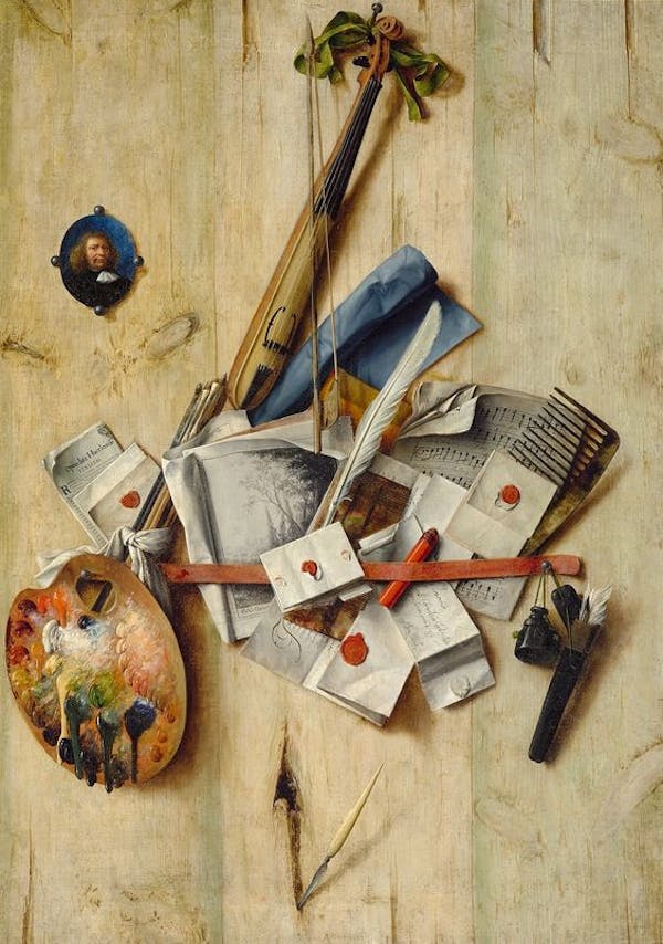 Cornelis Norbertus Gijsbrechts trompe l'oeil