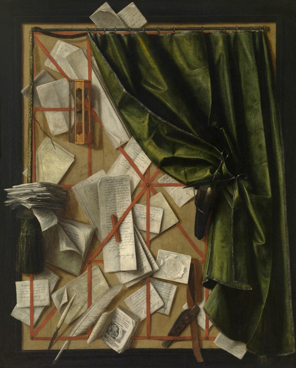 Cornelis Norbertus Gijsbrechts trompe l'oeil