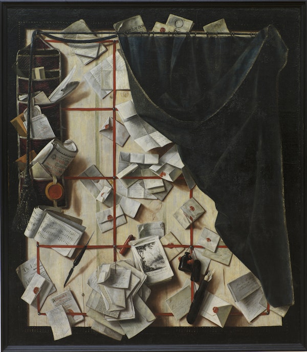 Cornelis Norbertus Gijsbrechts trompe l'oeil
