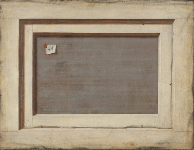 The Reverse of a Framed Painting, and Other Trompe L’oeil by Cornelis Norbertus Gijsbrechts (ca. 1670)