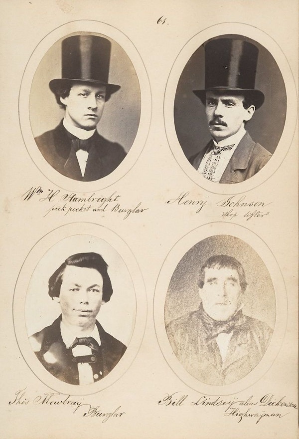Rogues Gallery: Faces of Crime 1870-1917 – Open Book