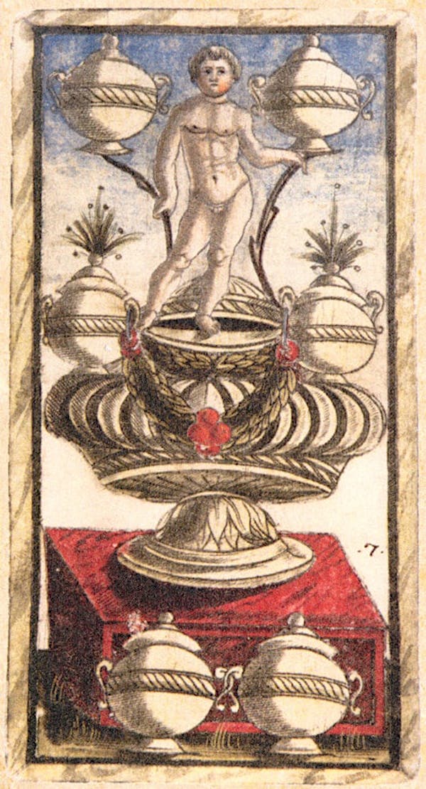 Card from Sola Busca tarot deck