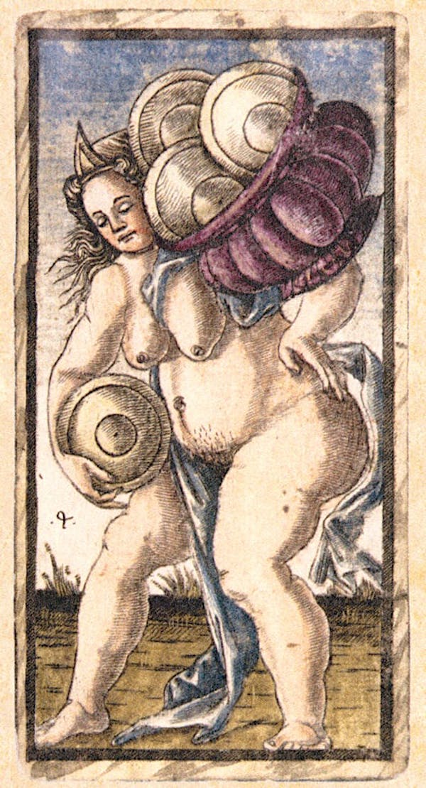 Card from Sola Busca tarot deck