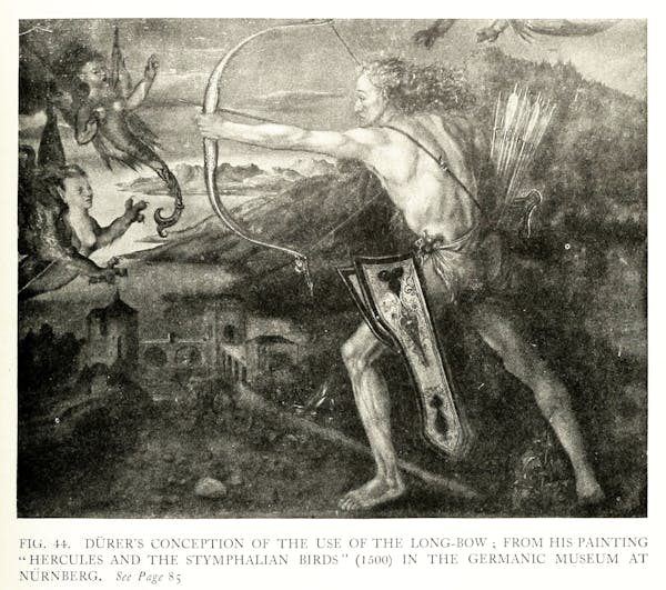 illustration of hunting from Baillie-Grohman's iconography