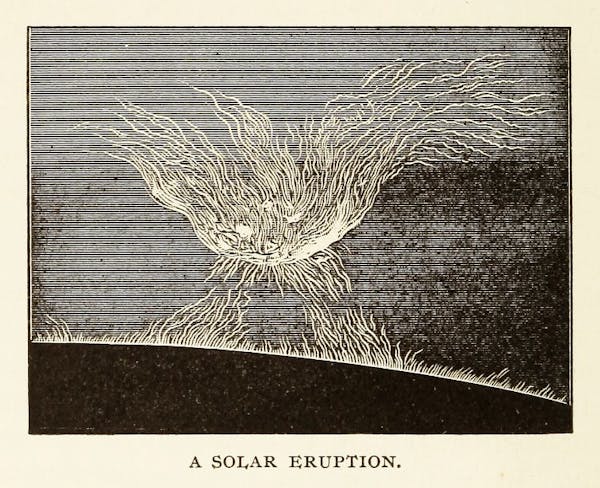 Illustration from Agnes Giberne's The Story of the Sun, Moon, and Stars