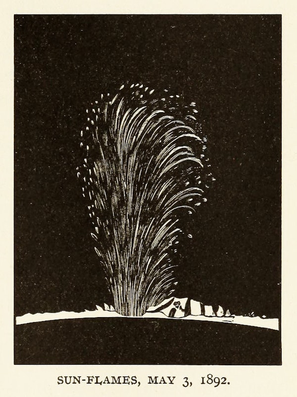 Illustration from Agnes Giberne's The Story of the Sun, Moon, and Stars