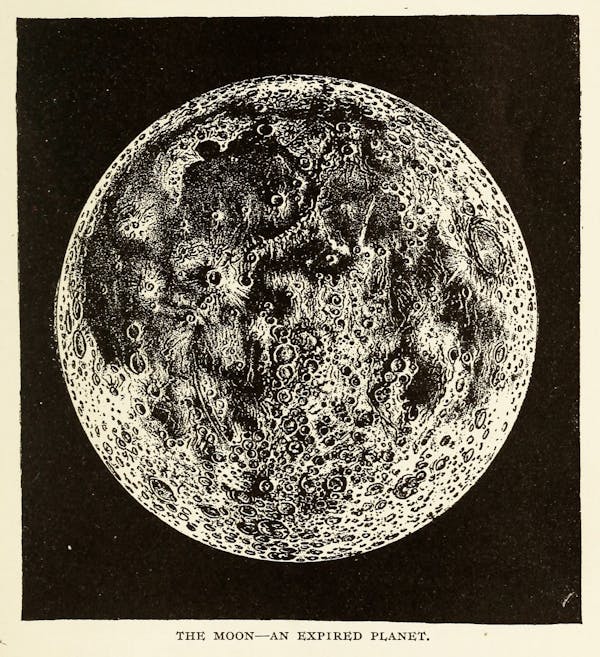 Illustration from Agnes Giberne's The Story of the Sun, Moon, and Stars