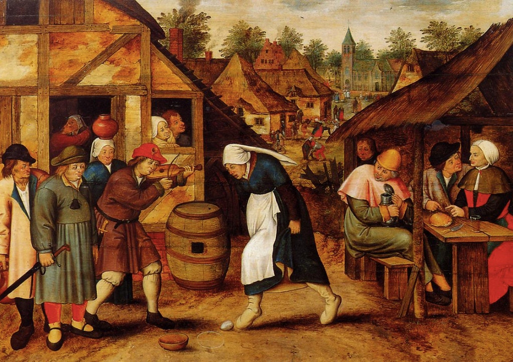 Brueghel egg dance 