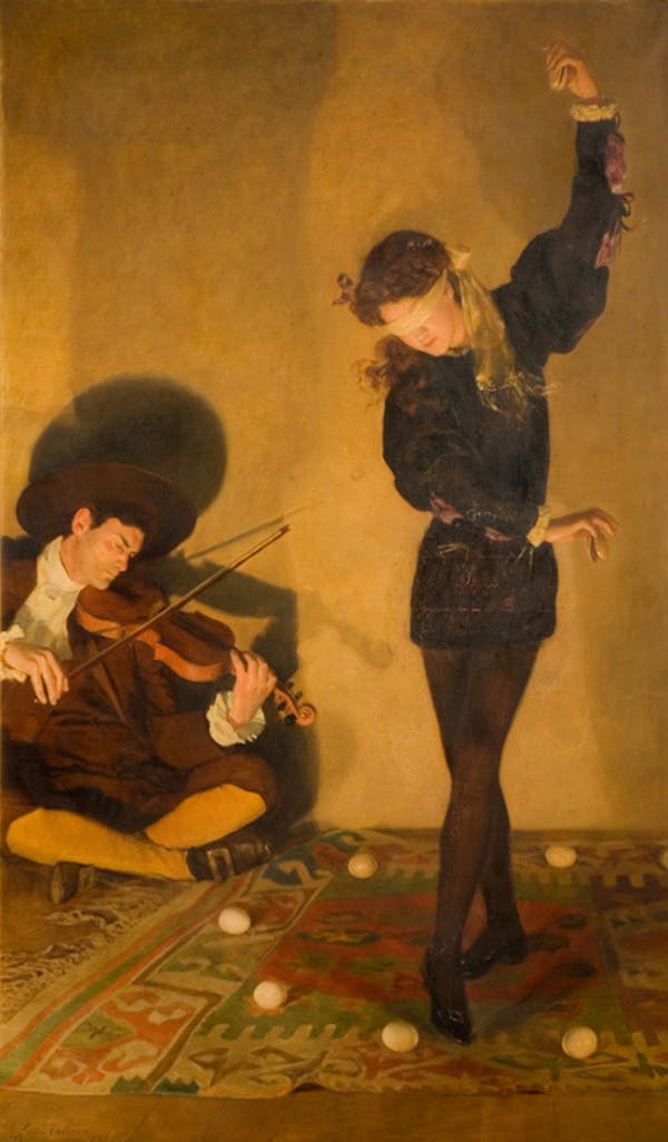 John Collier egg dance