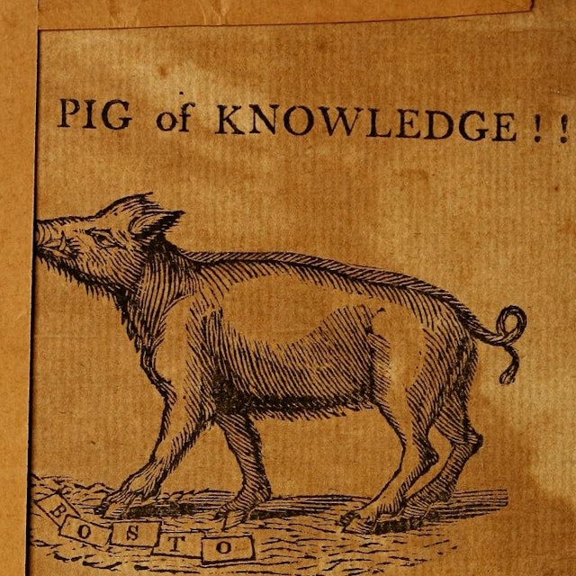 The Expositor, or Many Mysteries Unravelled - including that of the Learned Pig (1805)