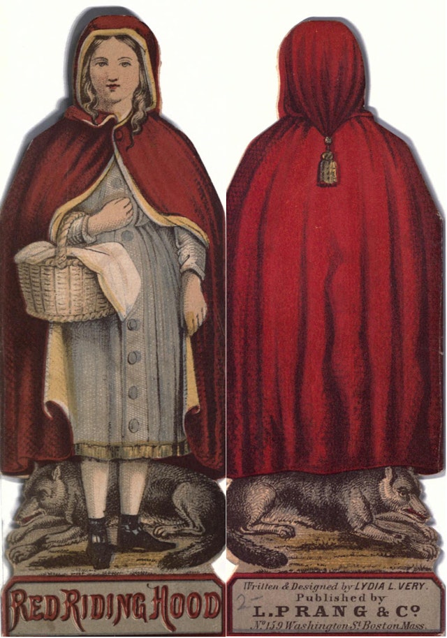 The First Shape Book: Little Red Riding Hood (1863)