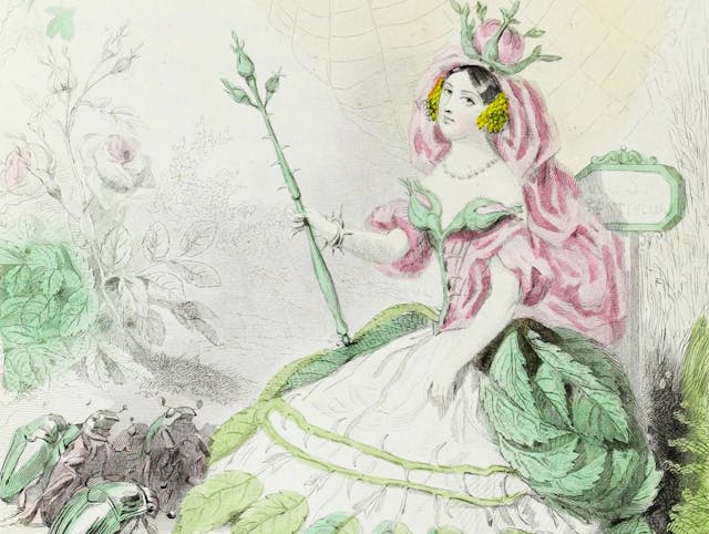 J. J. Grandville’s Illustrations from *The Flowers Personified* (1847)