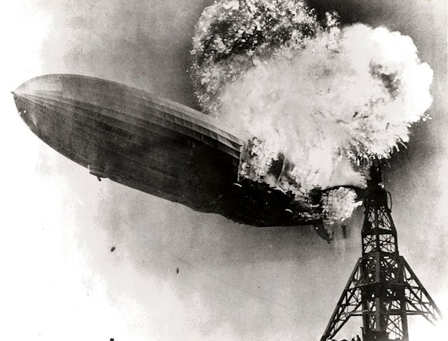 The Hindenburg Explodes (1937)