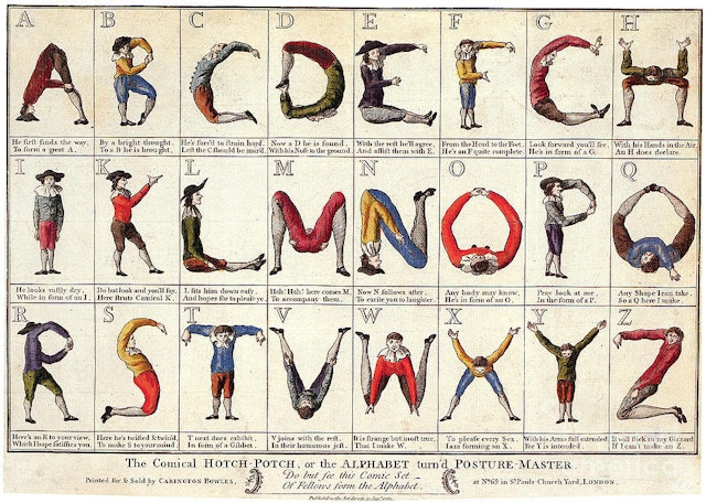 The Human Alphabet