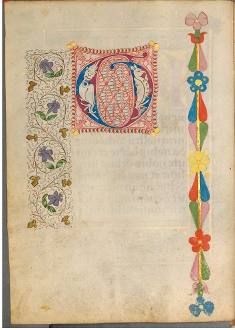 The Illuminated Sketchbook of Stephan Schriber (1494) — The