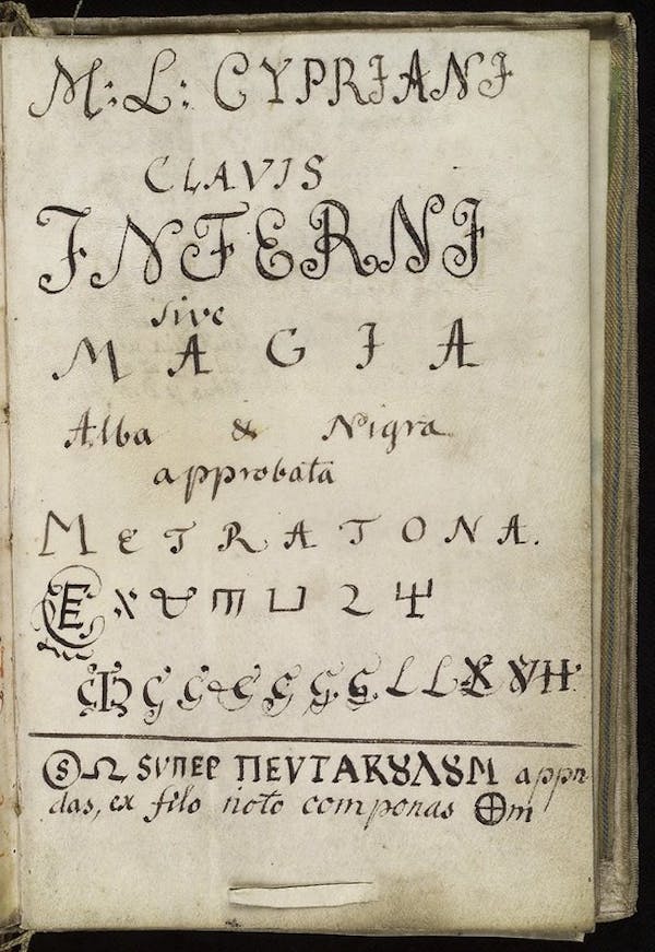 L0036622 Title page, Cyprianus, 18th C