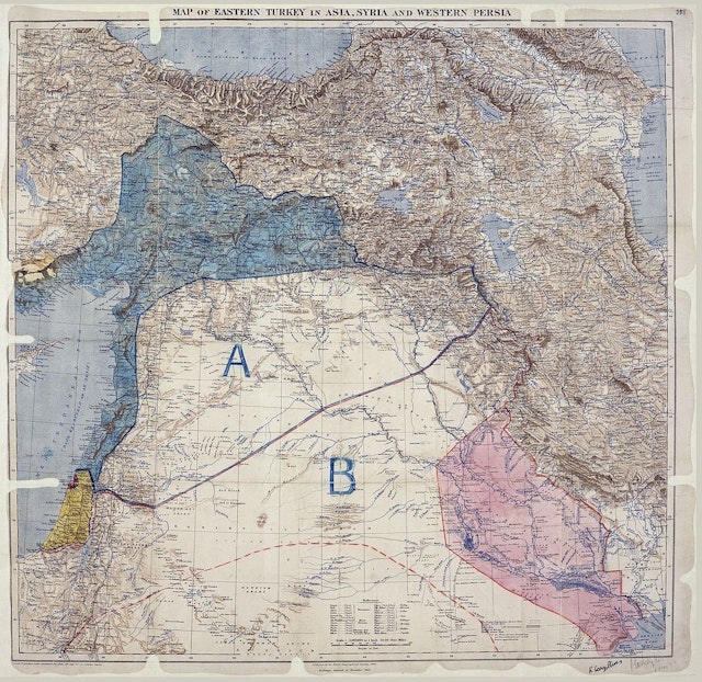The Map That Changed the Middle East (1916)