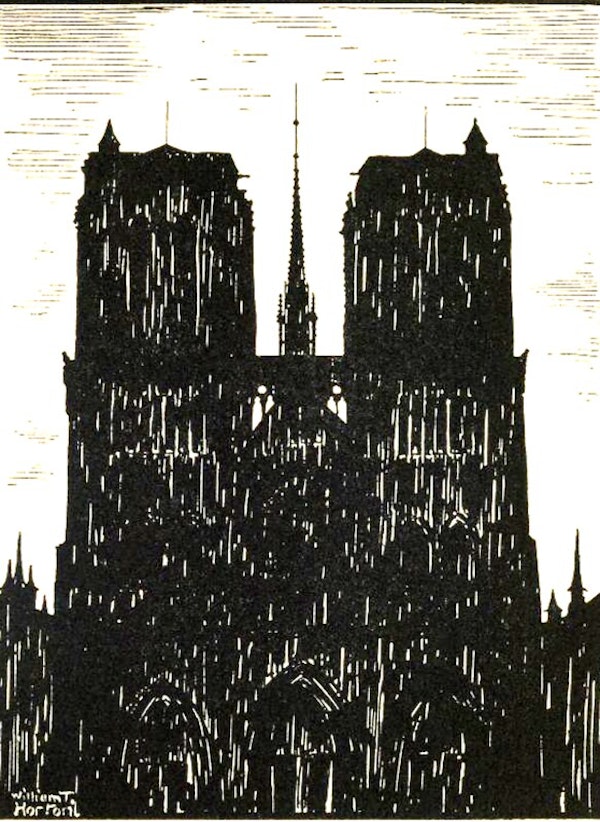 The Notre-Dame Cathedral in Art (1460–1921) – The Public Domain Review