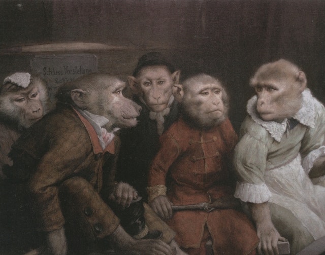 The Singerie: Monkeys acting as Humans in Art