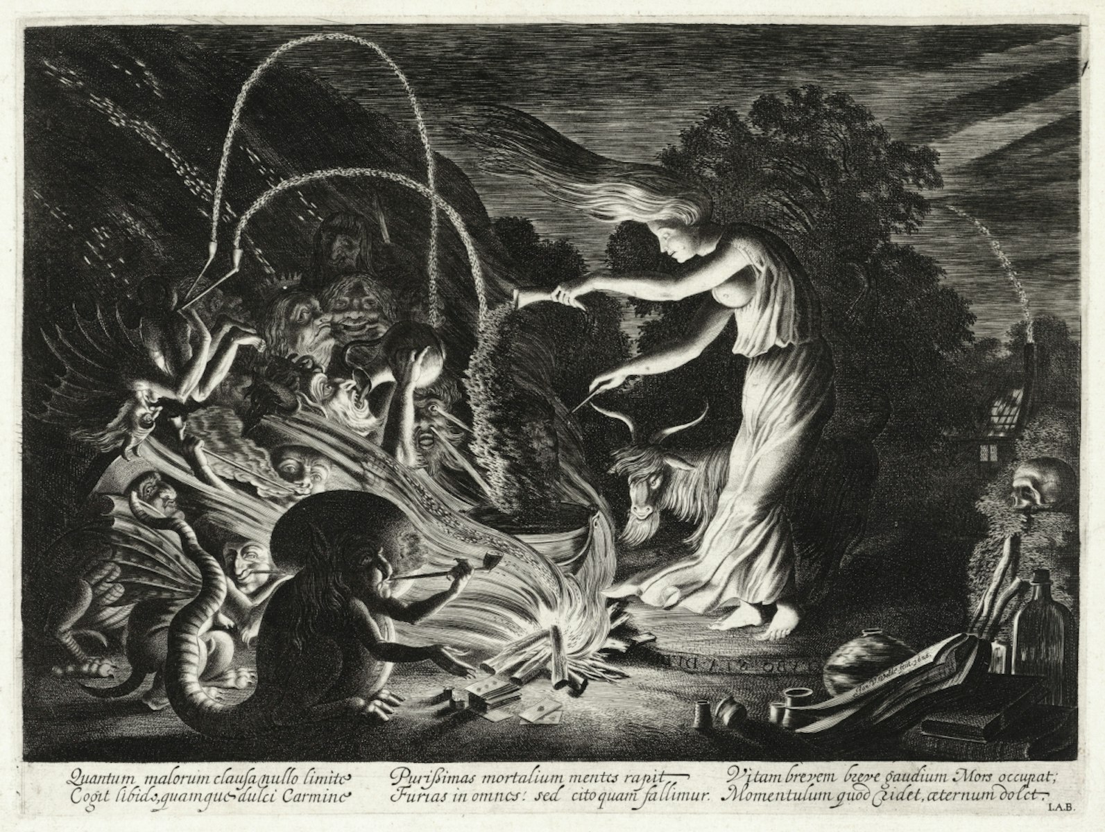 The Sorceress By Jan Van De Velde Ii (1626) – The Public Domain Review