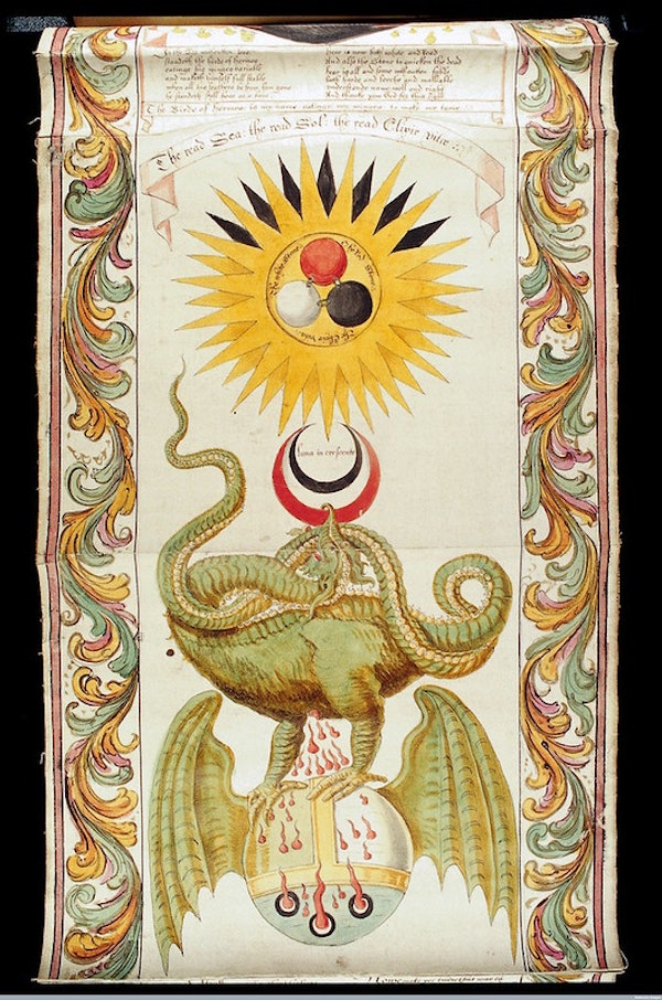 The Surreal Art of Alchemical Diagrams The Public Domain Review