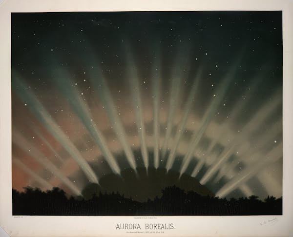 Trouvelot aurora borealis