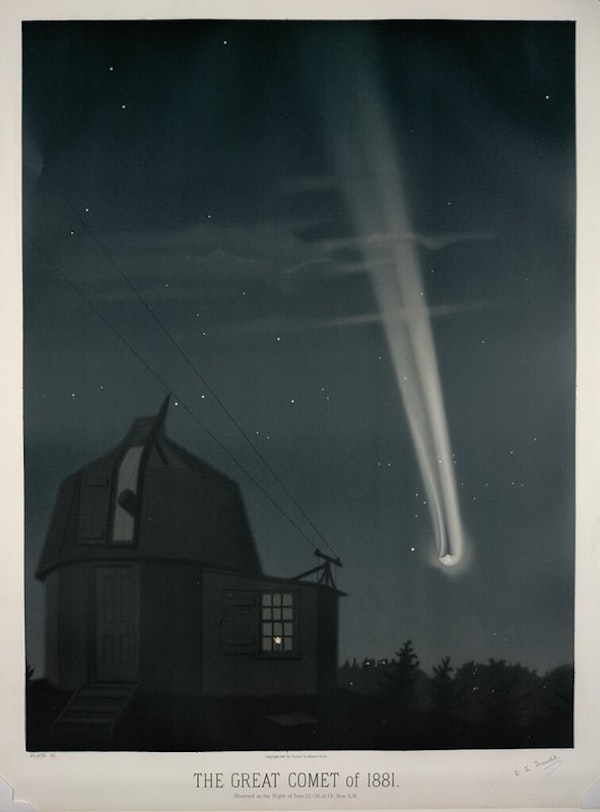 Trouvelot comet of 1881