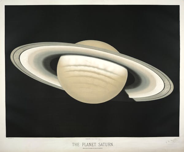 Trouvelot saturn