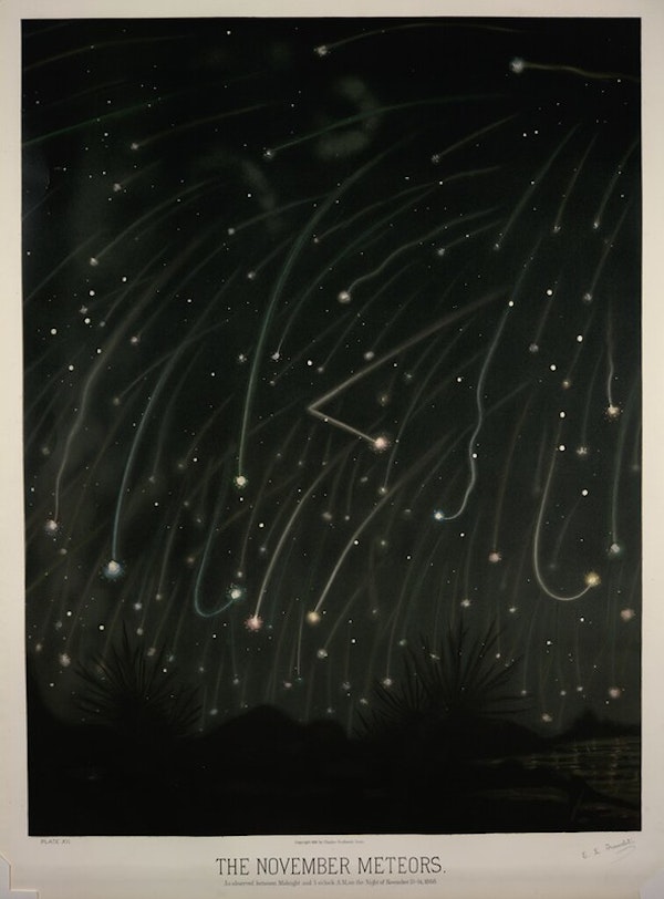 Trouvelot november meteors