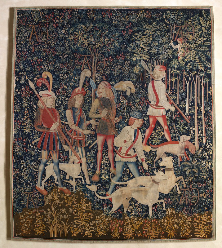 The Unicorn Tapestries 1495 1505 The Public Domain Review