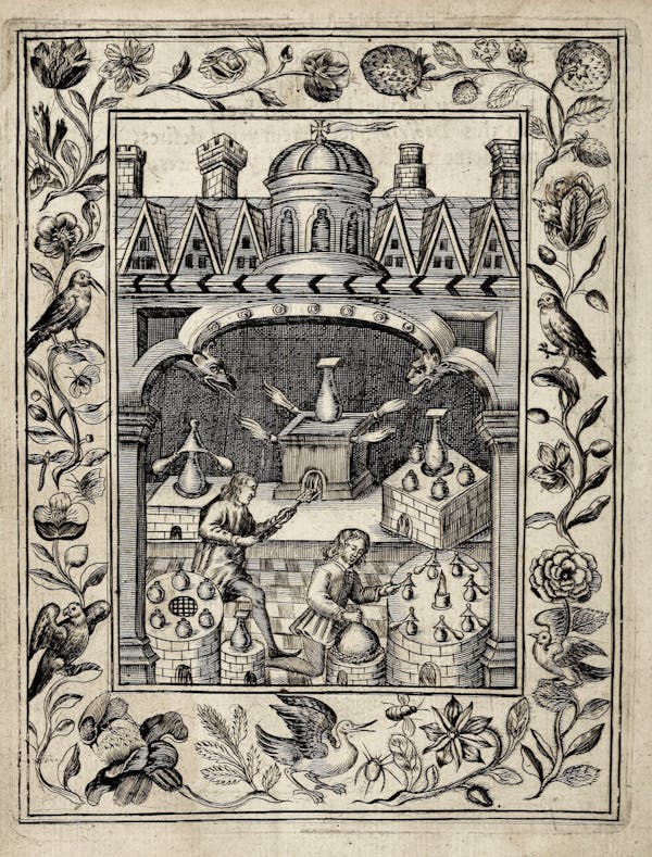 alchemy image from theatrum chemicum