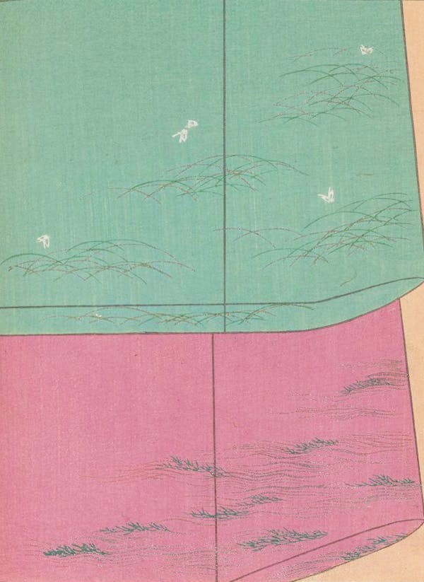 early 20th-century kimono design