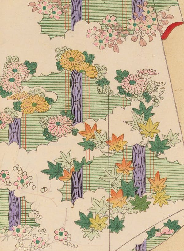 early 20th-century kimono design