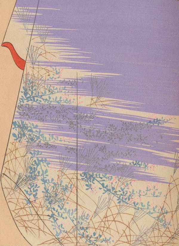 early 20th-century kimono design