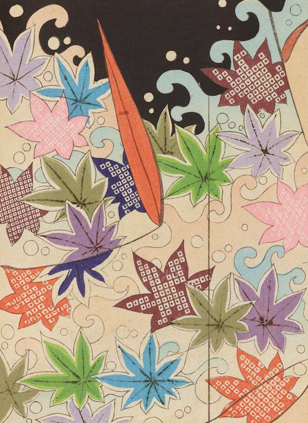 early 20th-century kimono design