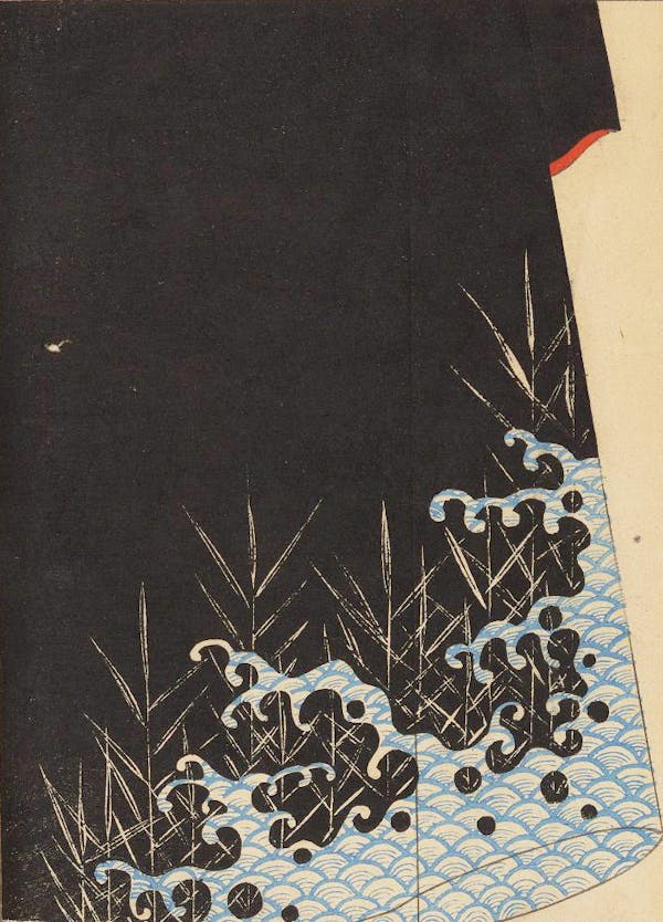 early 20th-century kimono design