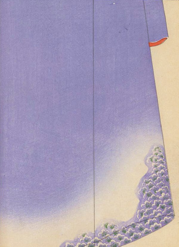 early 20th-century kimono design