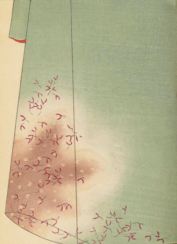 early 20th-century kimono design