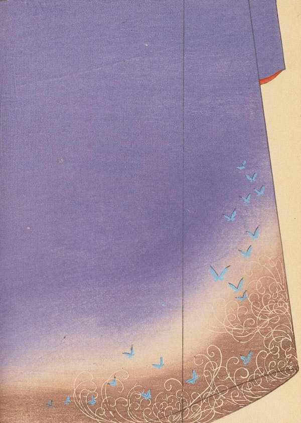 early 20th-century kimono design