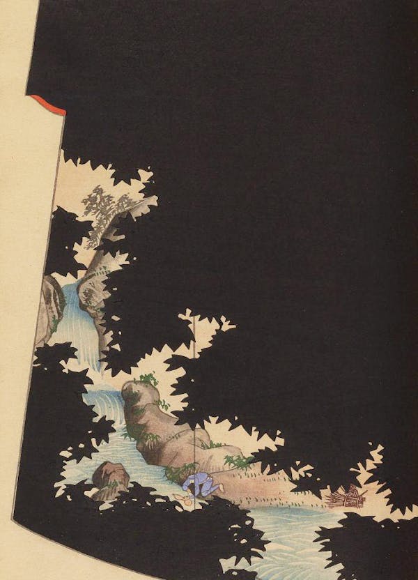 early 20th-century kimono design